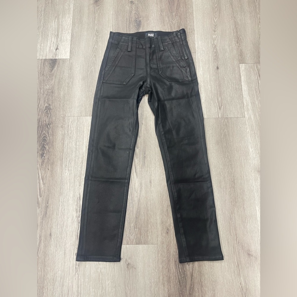 Paige Coated Mayslie Straight Jeans‎